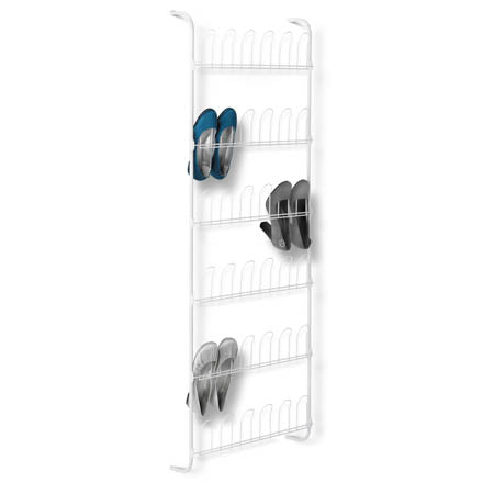 Over the door wire shoe rack discount
