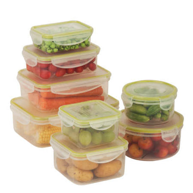 16-Piece Set Food Storage Containers - honeycando.com
